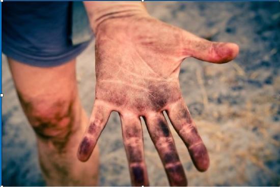 Filthy open hand.JPG