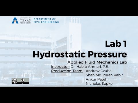 Thumbnail for the embedded element "Fluid Mechanics Lab # 1 - Hydrostatic Pressure"