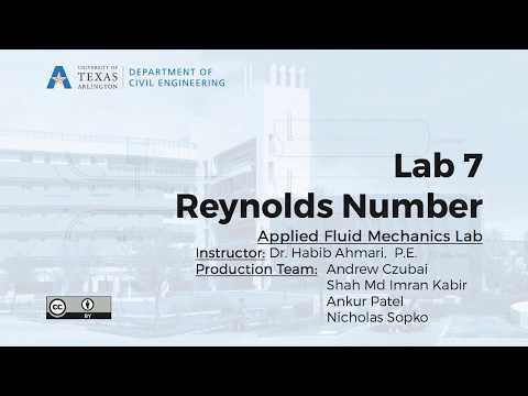 Thumbnail for the embedded element "Experiment # 7: Osborne Reynolds' Demonstration"