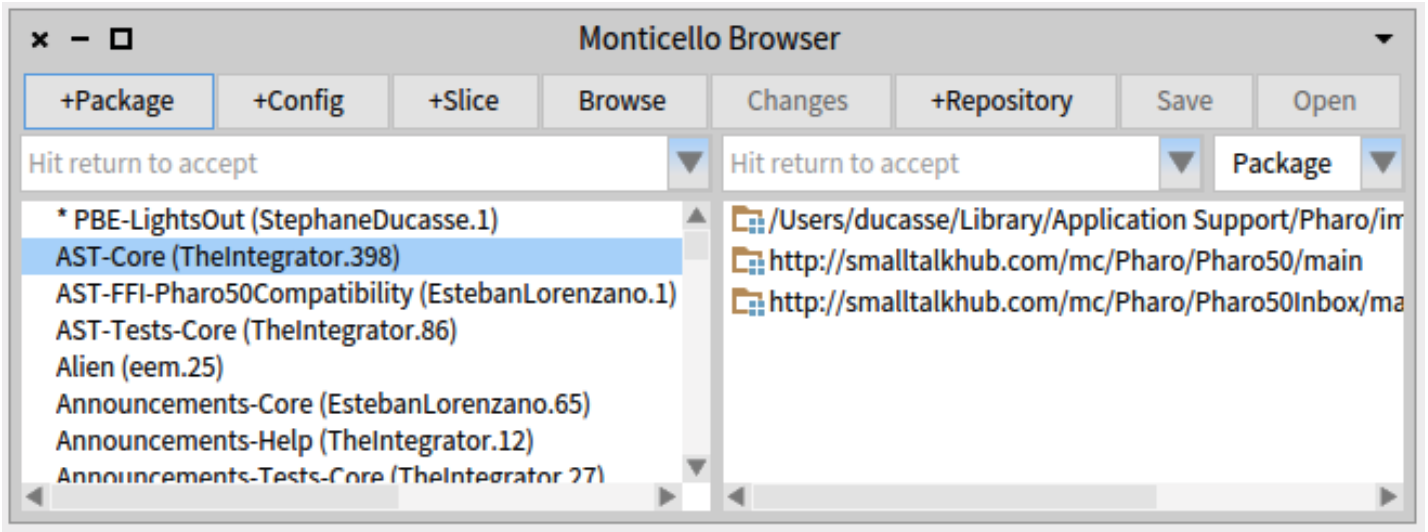 Monticello browser.