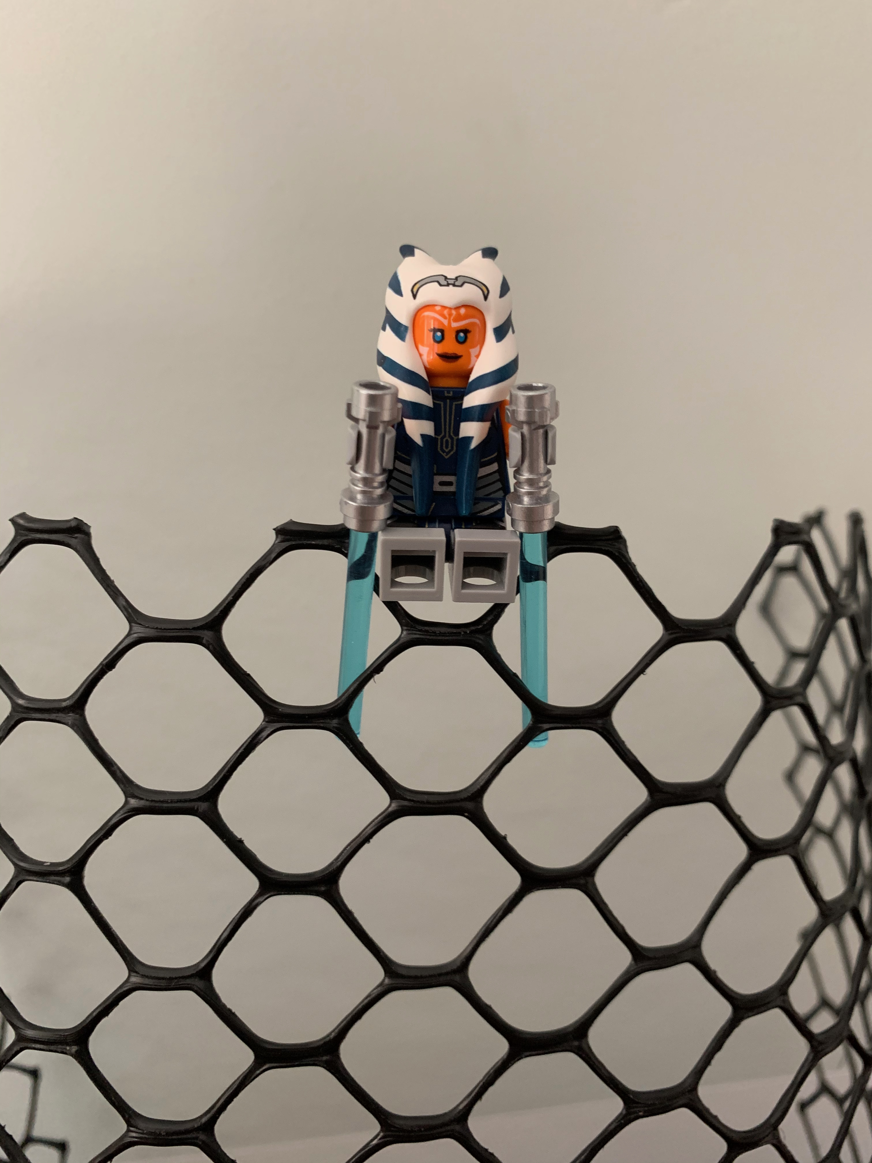 Armchair wrap. Here Ahsoka is demonstrating why it is called an armchair. The wrap is not complete here because it obscured the visual aspect of the armchair.