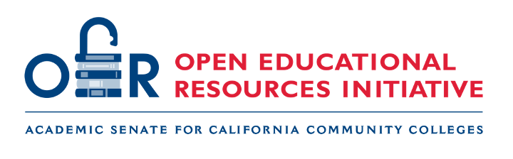 Logo for the Online Educational Resource Initiative of the Academic Senate of the California Community Colleges