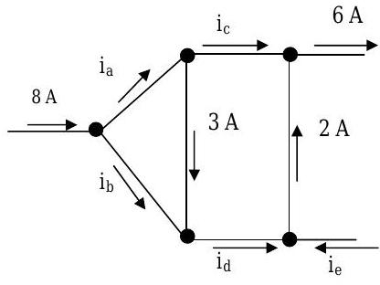 Un circuito con 5 nodos y 9 ramas.
