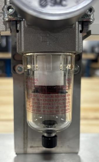 Another pneumatic filter close-up
