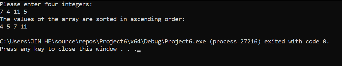 7.3: Case Study- Sorting Data Stored in an Array - Engineering LibreTexts