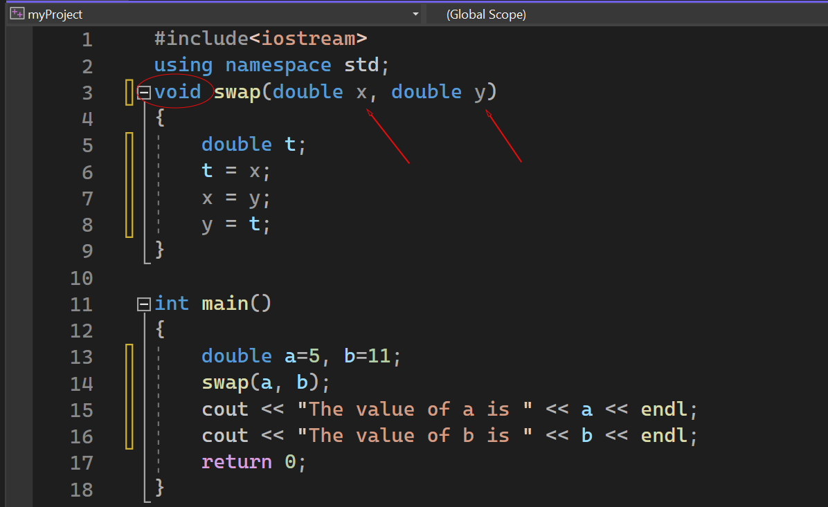 6.4: Passing by Value vs Passing by Reference - Engineering LibreTexts